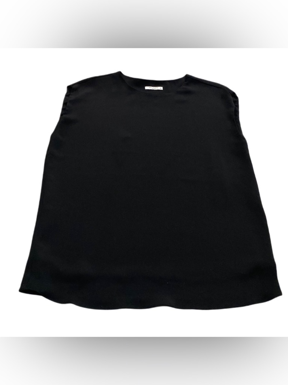 MM Lafleur Sleeveless Black Top Size Medium